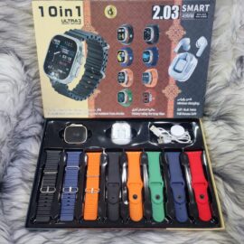 ساعة ذكية الترا 10 في 1