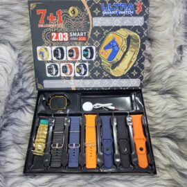 ساعة لمس من 7 أساور