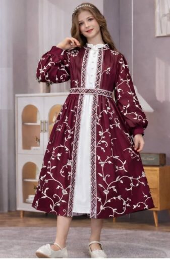 فستان بناتي من 10 سنوات إلى 16 سنة